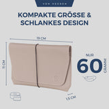 Reisepasshülle mit RFID-Schutz und 4 Kartenfächer