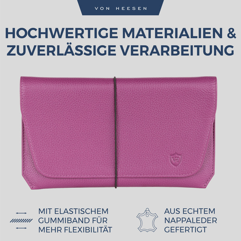 Reisepasshülle mit RFID-Schutz und 4 Kartenfächer