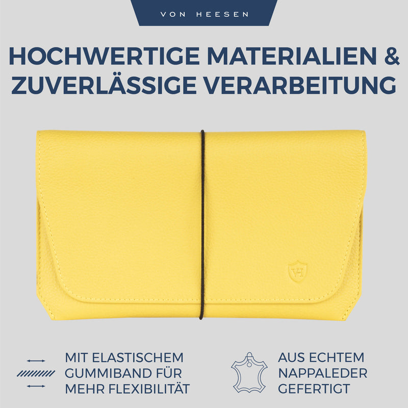 Reisepasshülle mit RFID-Schutz und 4 Kartenfächer