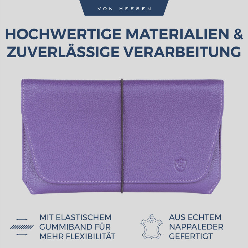 Reisepasshülle mit RFID-Schutz und 4 Kartenfächer