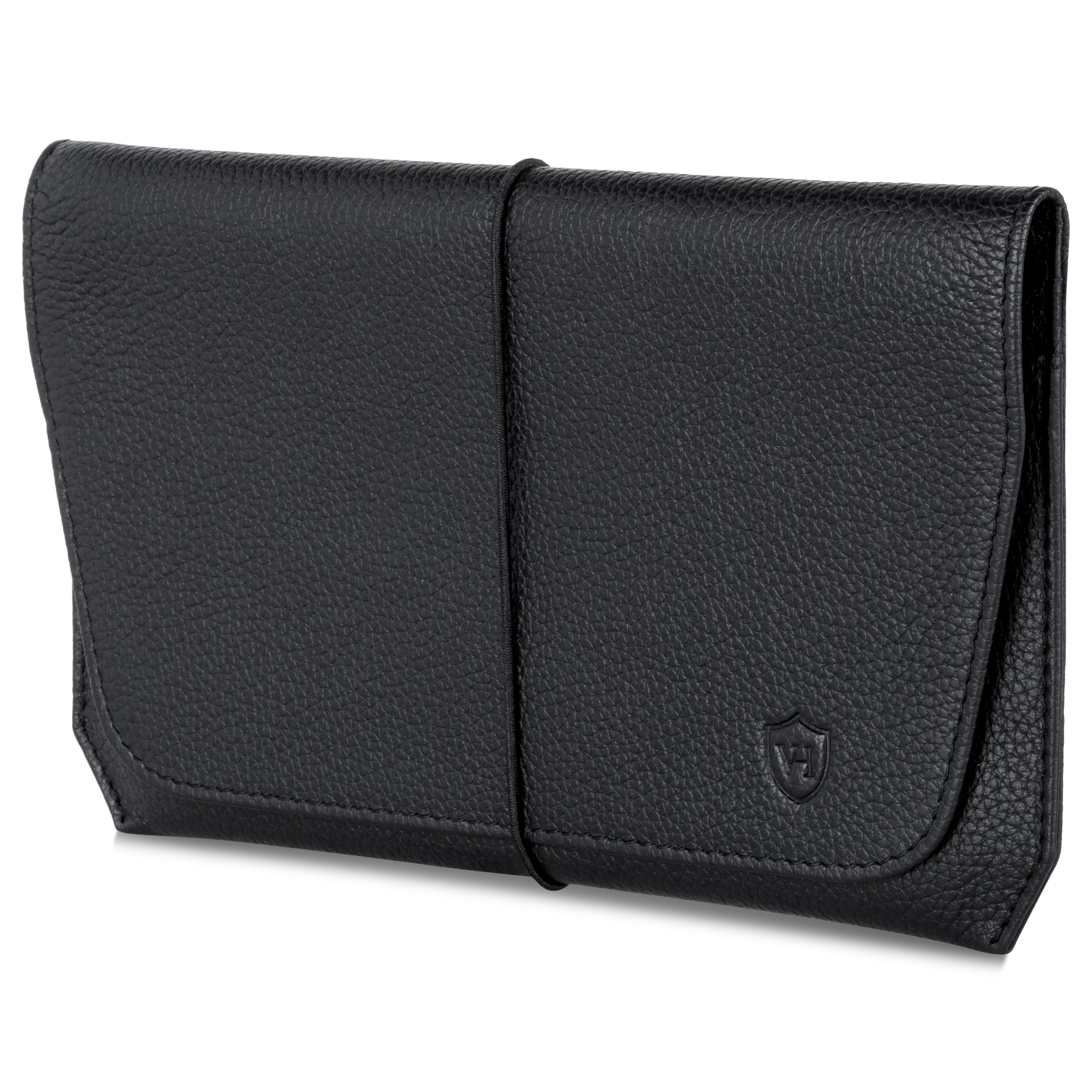 Reisepasshülle mit RFID-Schutz & 4 Kartenfächer (Genarbt)