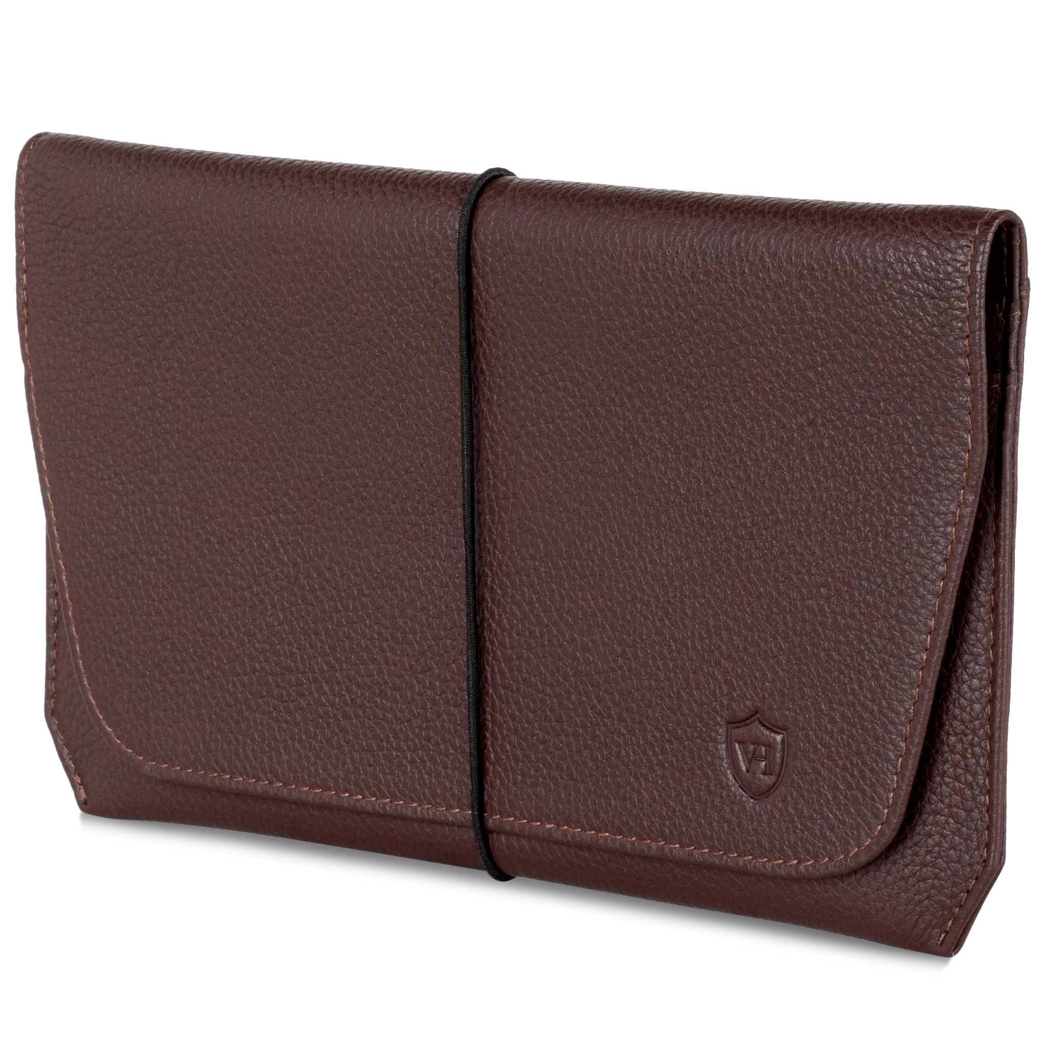 Reisepasshülle mit RFID-Schutz & 4 Kartenfächer (Genarbt)