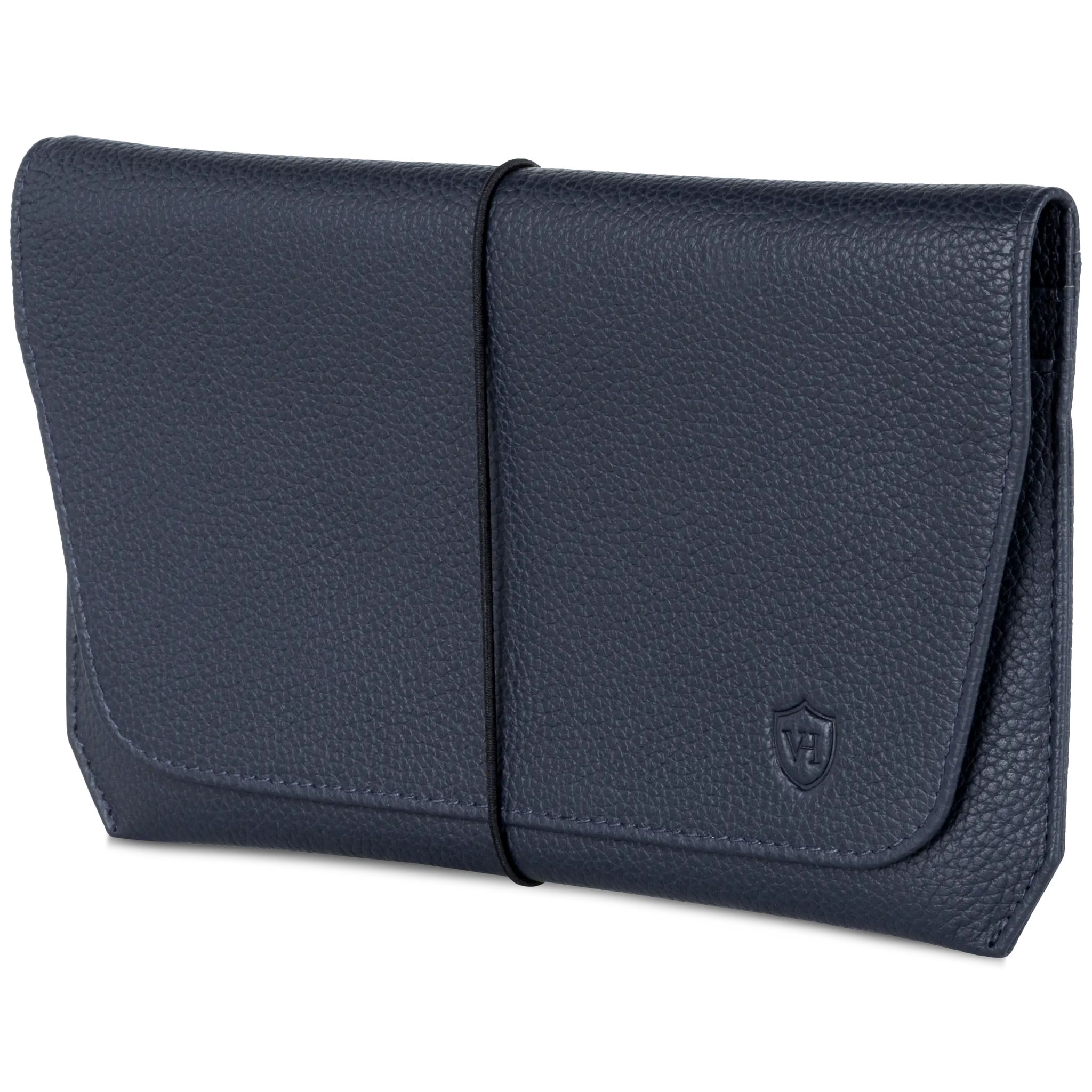 Reisepasshülle mit RFID-Schutz & 4 Kartenfächer (Genarbt)