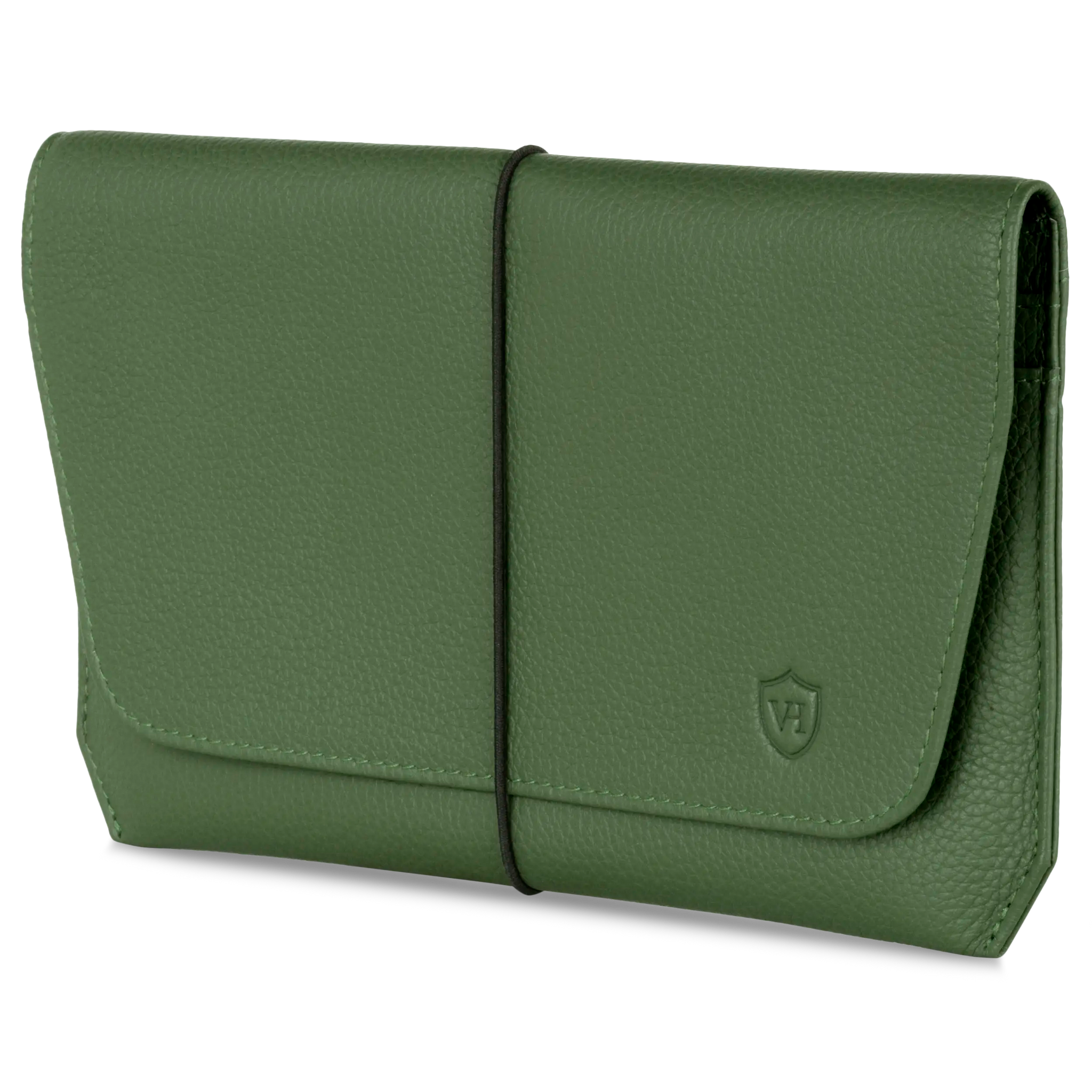 Reisepasshülle mit RFID-Schutz & 4 Kartenfächer (Genarbt)