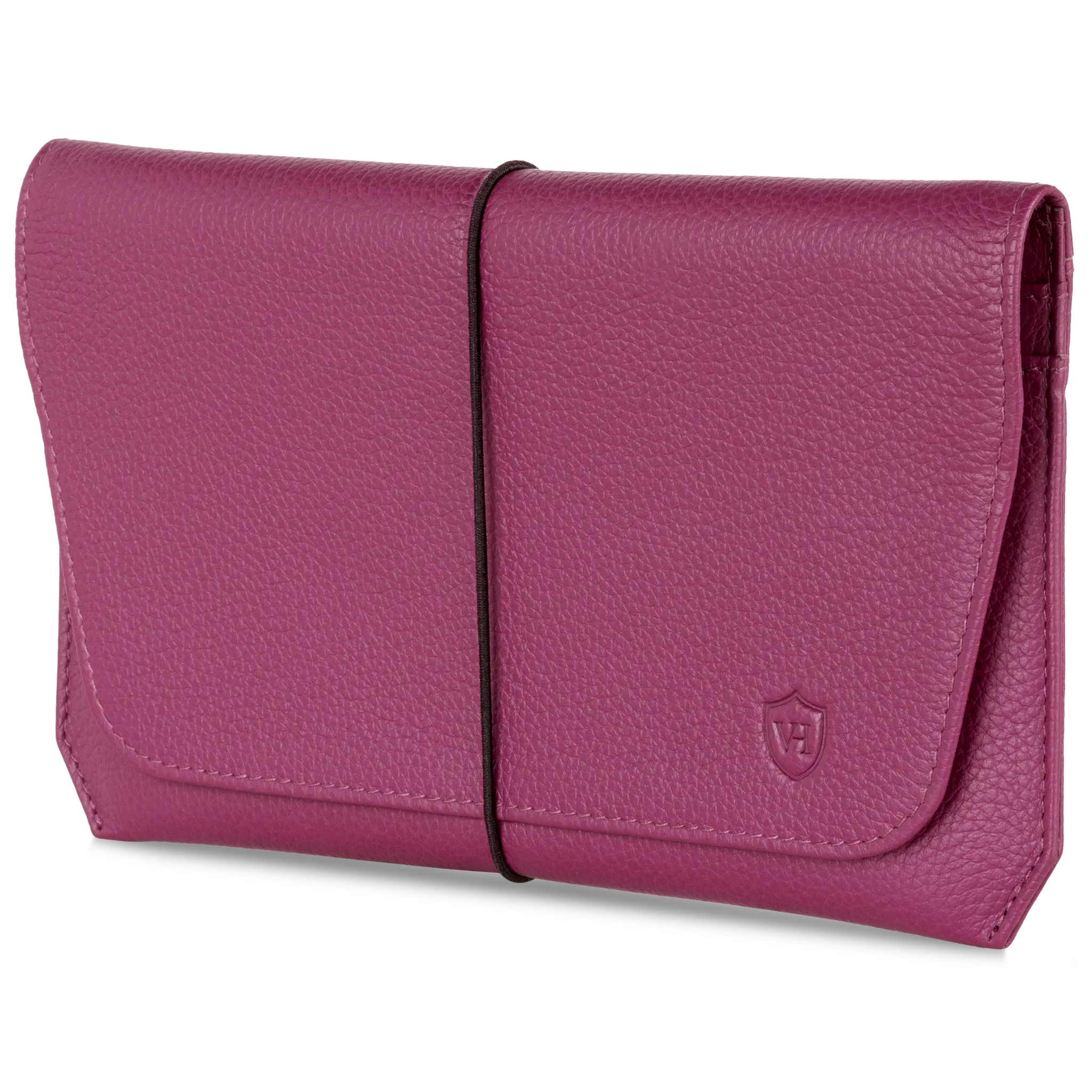 Reisepasshülle mit RFID-Schutz & 4 Kartenfächer (Genarbt)