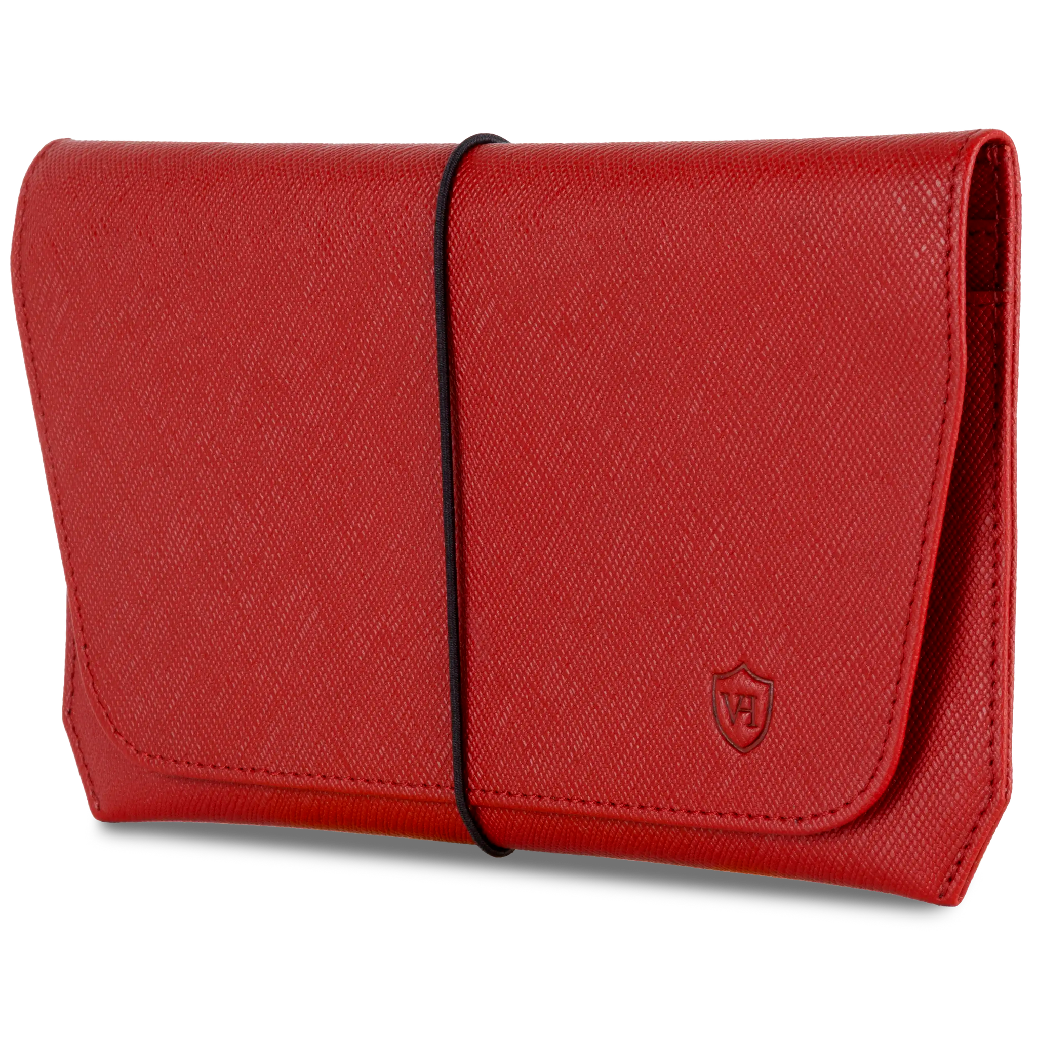 Reisepasshülle mit RFID-Schutz & 4 Kartenfächer (Saffiano)