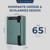 Slim Wallet mit RFID-Schutz und 6 Kartenfächer