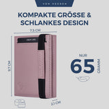Slim Wallet mit RFID-Schutz und 6 Kartenfächer
