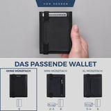 Slim Wallet mit RFID-Schutz und 6 Kartenfächer