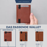 Slim Wallet mit RFID-Schutz und 6 Kartenfächer
