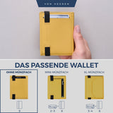Slim Wallet mit RFID-Schutz und 6 Kartenfächer