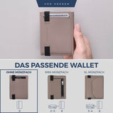 Slim Wallet mit RFID-Schutz und 6 Kartenfächer