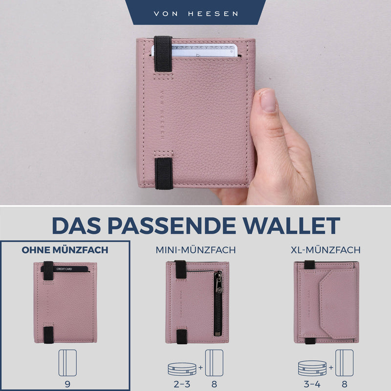 Slim Wallet mit RFID-Schutz und 6 Kartenfächer