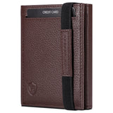 Slim Wallet mit RFID-Schutz, 5 Kartenfächer und XL-Münzfach