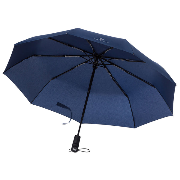 Regenschirm mit Auf-Zu-Automatik (blau)