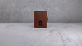 Whizz Wallet mit RFID-Schutz, 5 Kartenfächern und Mini-Münzfach (cognac)