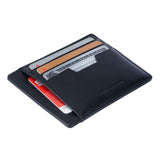 Kartenetui mit RFID-Schutz und 9 Kartenfächern (schwarz)