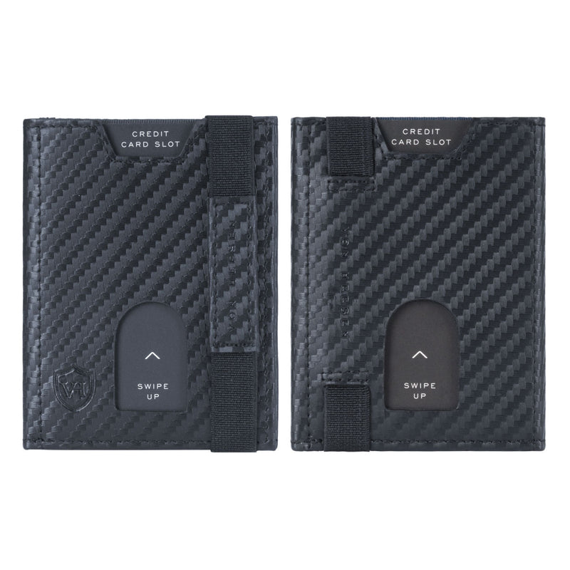 Whizz Wallet mit RFID-Schutz und 6 Kartenfächern (carbon)