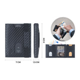 Whizz Wallet mit RFID-Schutz und 6 Kartenfächern (carbon)
