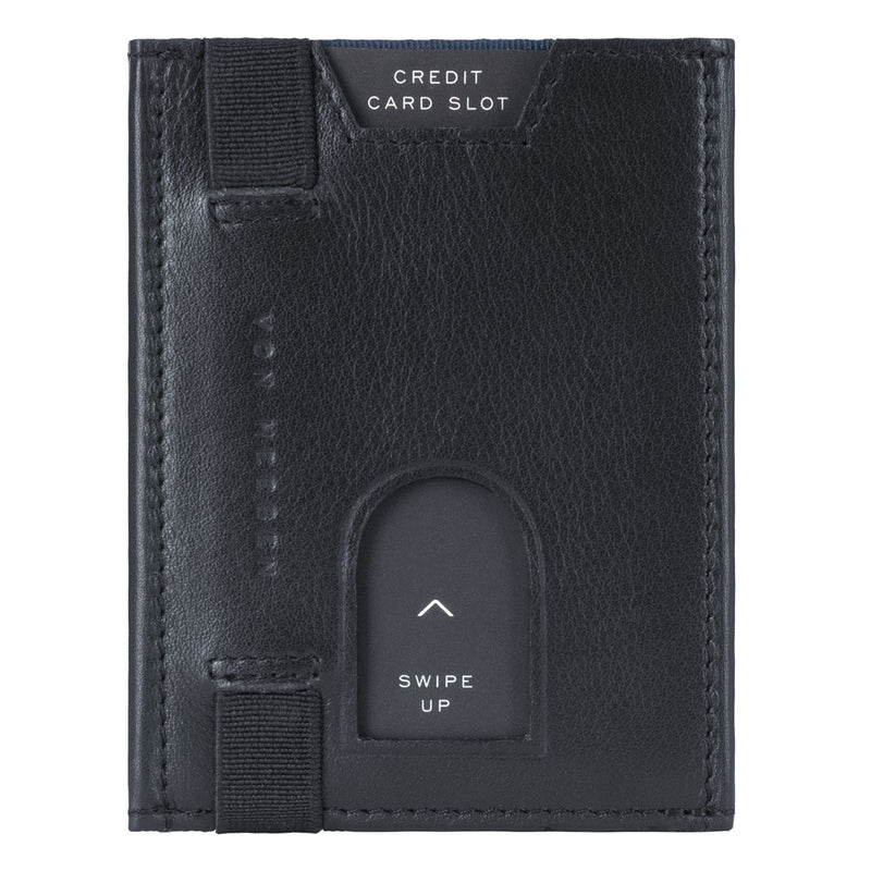 Whizz Wallet mit RFID-Schutz und 6 Kartenfächern (schwarz)