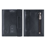Whizz Wallet mit RFID-Schutz, 5 Kartenfächern und Mini-Münzfach (schwarz)