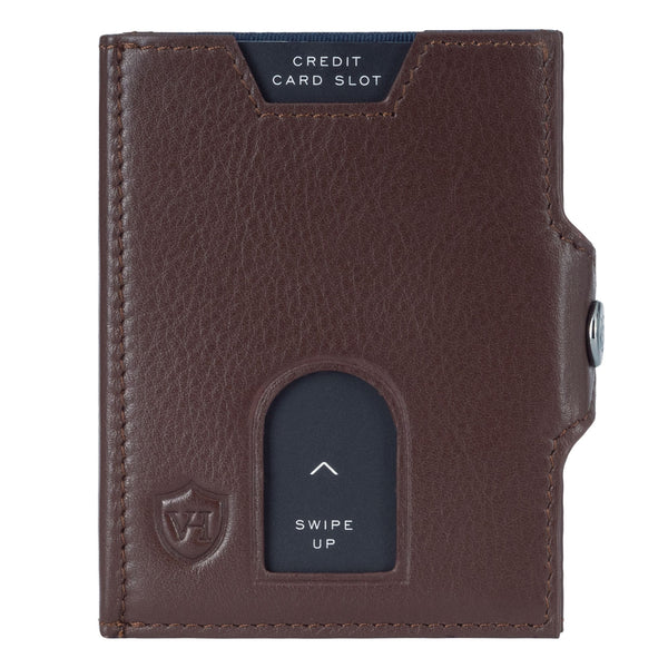 Whizz Wallet mit RFID-Schutz und 6 Kartenfächern (braun)