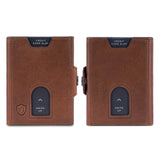 Whizz Wallet mit RFID-Schutz und 6 Kartenfächern (cognac)