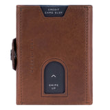 Whizz Wallet mit RFID-Schutz und 6 Kartenfächern (cognac)