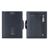 Whizz Wallet mit RFID-Schutz, 5 Kartenfächern und Mini-Münzfach (carbon)