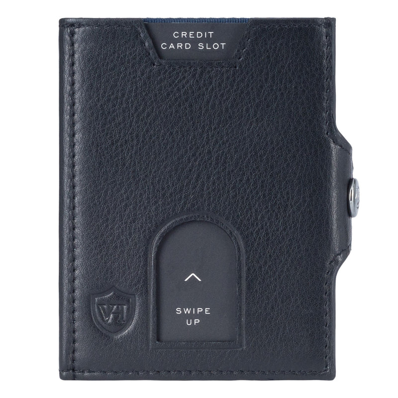 Whizz Wallet mit RFID-Schutz, 5 Kartenfächern und Mini-Münzfach (schwarz)