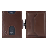 Whizz Wallet mit RFID-Schutz, 5 Kartenfächern und XL-Münzfach (braun)