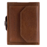 Whizz Wallet mit RFID-Schutz, 5 Kartenfächern und XL-Münzfach (cognac)