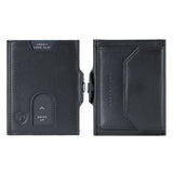 Whizz Wallet mit RFID-Schutz, 5 Kartenfächern und XL-Münzfach (schwarz)