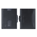 Whizz Wallet mit RFID-Schutz, 5 Kartenfächern und XXL-Münzfach (schwarz)