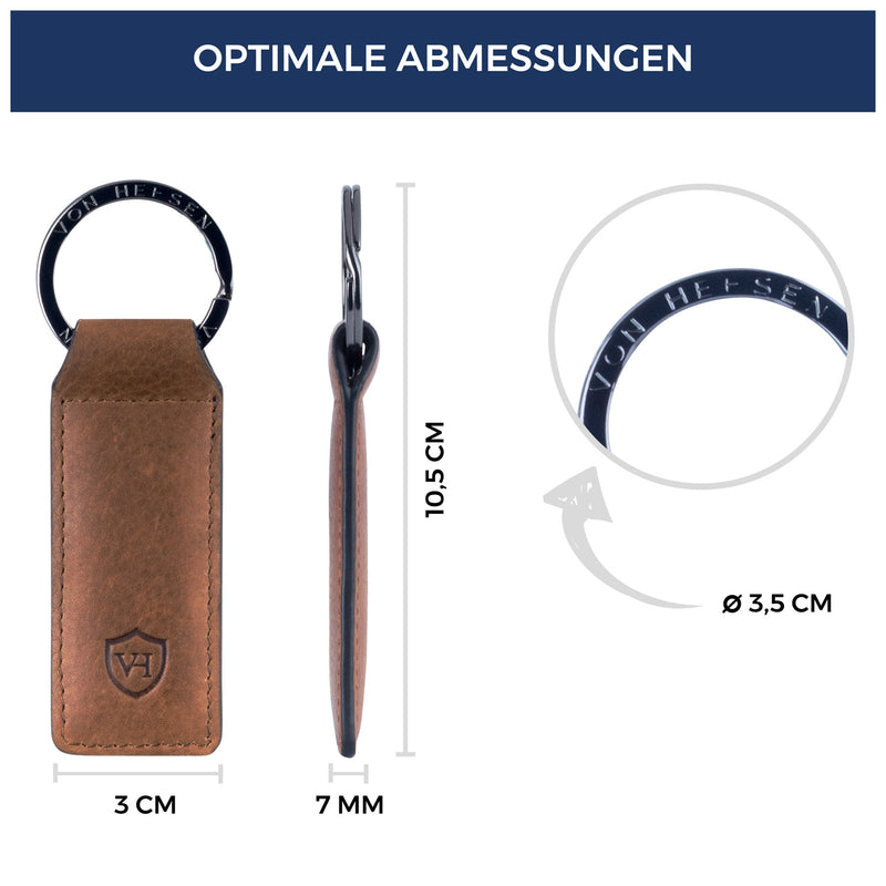 Schlüsselanhänger (cognac)